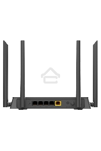 Роутер D-Link DIR-822/RU/E1A, Wireless AC1200 Dual-Band Router with 1 10/100Base-TX WAN port and 4 10/100Base-TX LAN ports.802.11b/g/n compatible, 802.11AC up to 866Mbps,1 10/100Base-TX WAN port, 4 10/100B