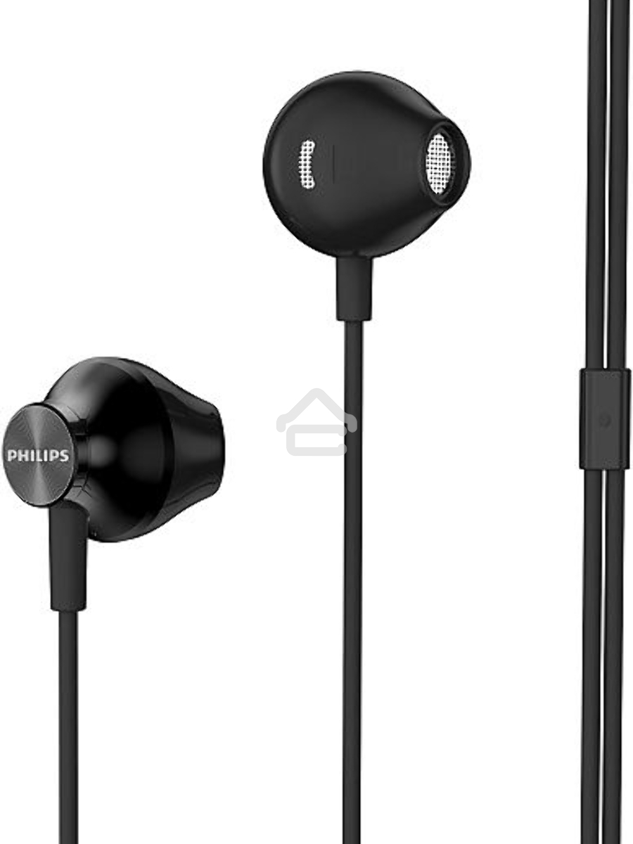 Наушники вкладыши Philips TAUE100BK/00 1.2м черный проводные в ушной раковине