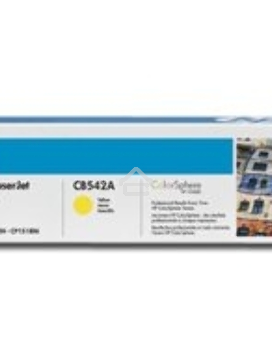 Картридж лазерный HP CB542A желтый LJ P1215/1515 (1400стр.)