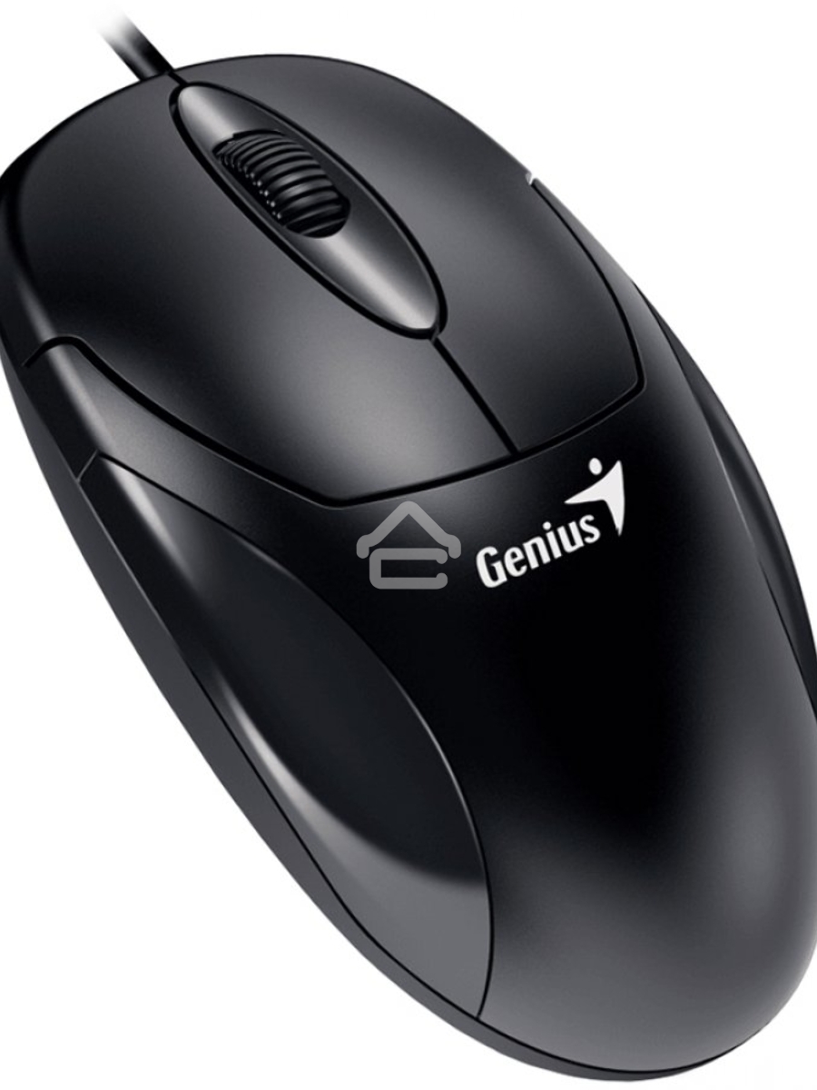 Мышь проводная Genius XScroll V3 черный, 1000 dpi, USB, кнопки - 3
