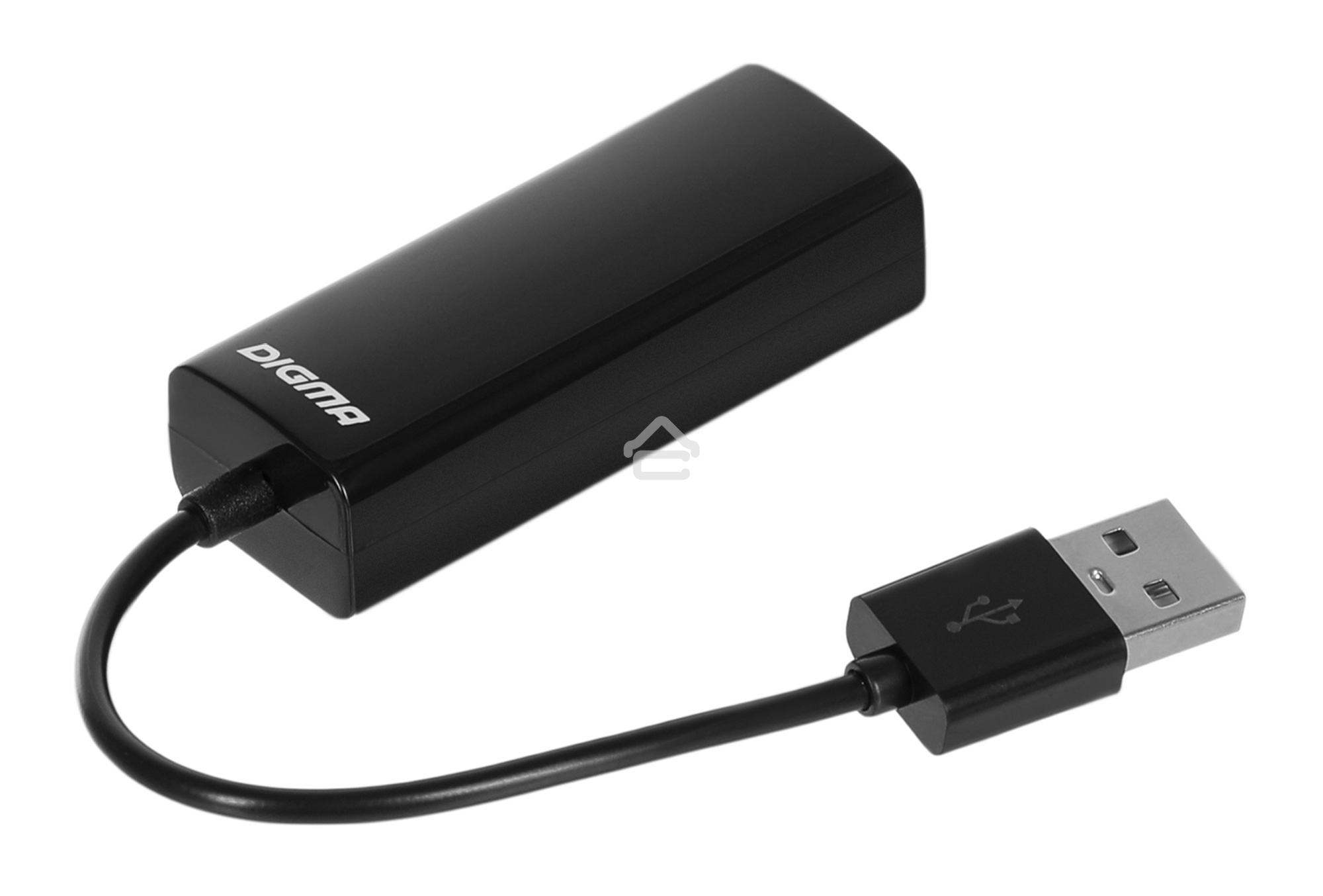 Сетевой адаптер Digma D-USB2-LAN100 Net Adapter Ethernet USB 2.0 (pack:1pcs)