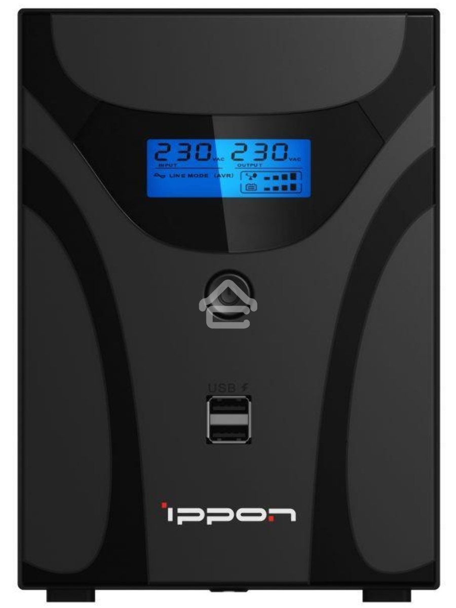 Источник бесперебойного питания Ippon Smart Power Pro II 2200 1200Вт 2200ВА черный