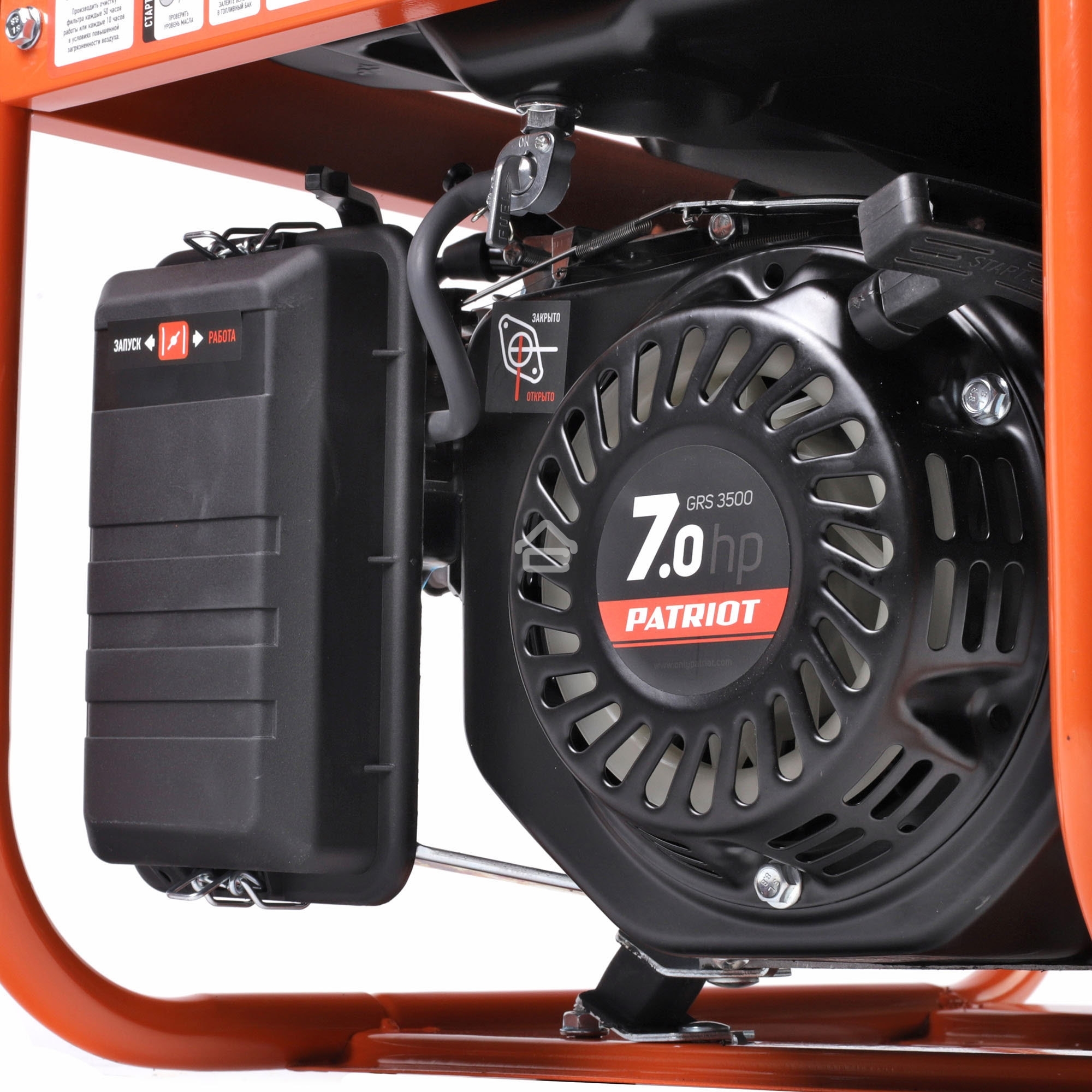 Электрогенератор бензиновый Patriot GRS 3500E, 2.5 кВт, 70 дб, 42 кг
