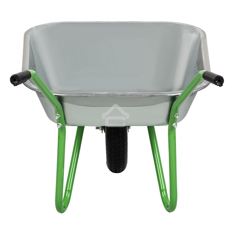 Тачка садовая Сибртех одноколесная облегченная, объем 65 л