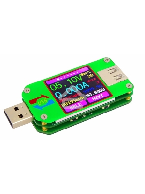 USB тестер UM24C с цветным экраном и bluetooth oem