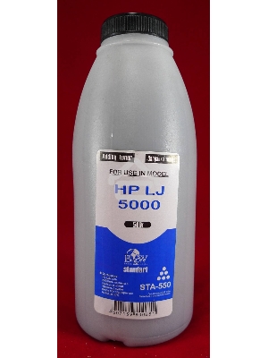 Тонер HP LJ 5000 (фл.500г.) B&W Standart фас России