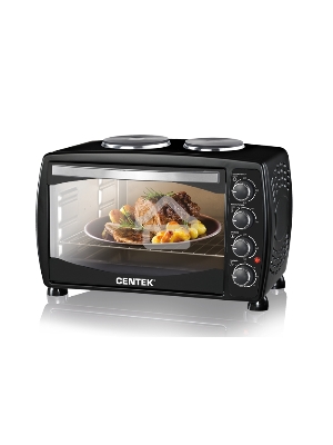 Мини-печь Centek CT-1531-42 PLATE черный