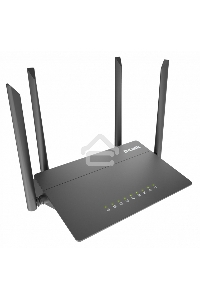 Роутер D-Link DIR-822/RU/E1A, Wireless AC1200 Dual-Band Router with 1 10/100Base-TX WAN port and 4 10/100Base-TX LAN ports.802.11b/g/n compatible, 802.11AC up to 866Mbps,1 10/100Base-TX WAN port, 4 10/100B