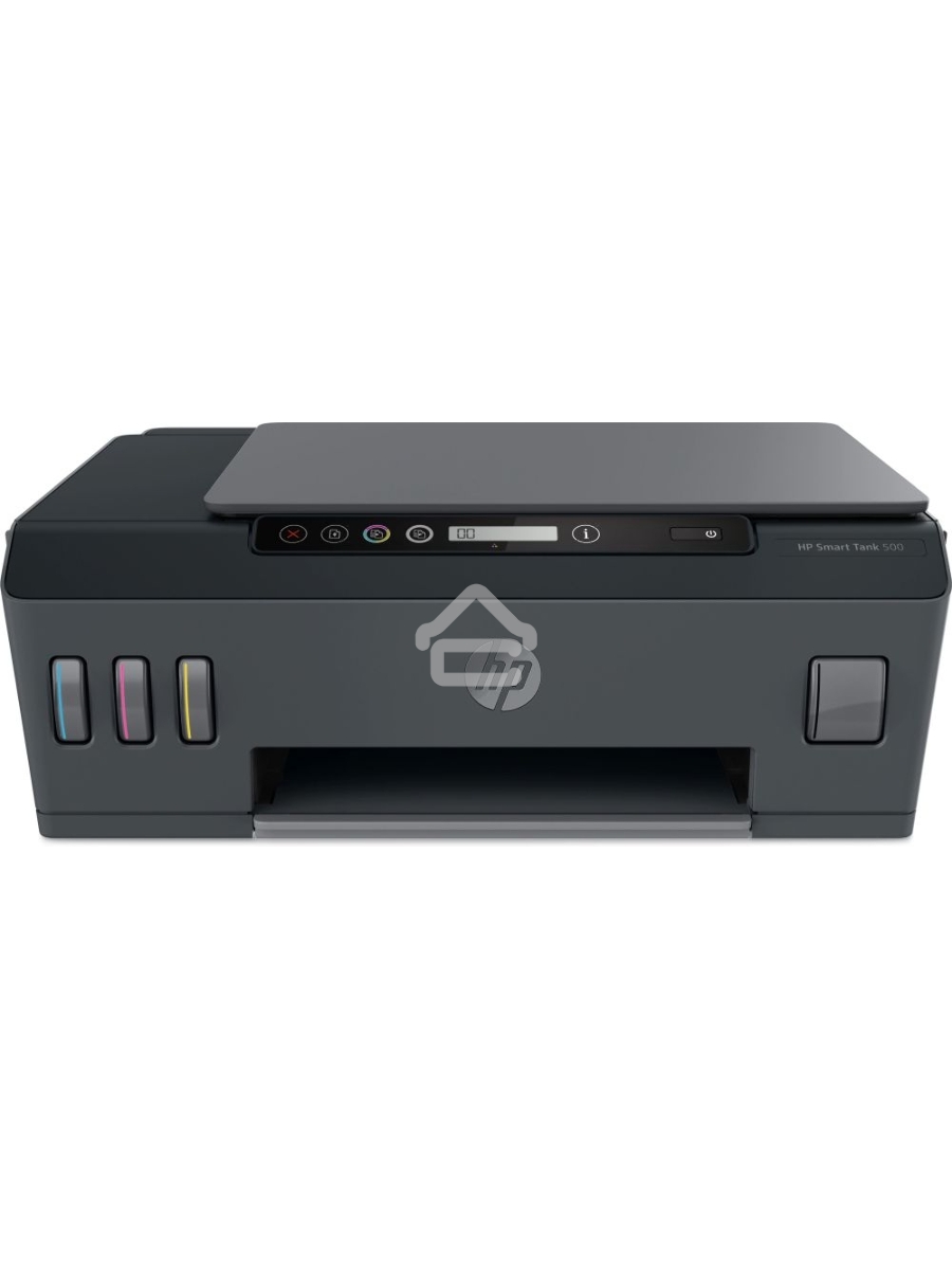 МФУ струйный HP Smart Tank 500 (4SR29A), A4, цветной, печ. до 22 стр/мин. (ч/б) до 16 стр/мин. (цвет), скан. до 8 стр/мин. (ч/б) 4 стр/мин. (цвет), 1200x1200dpi, USB