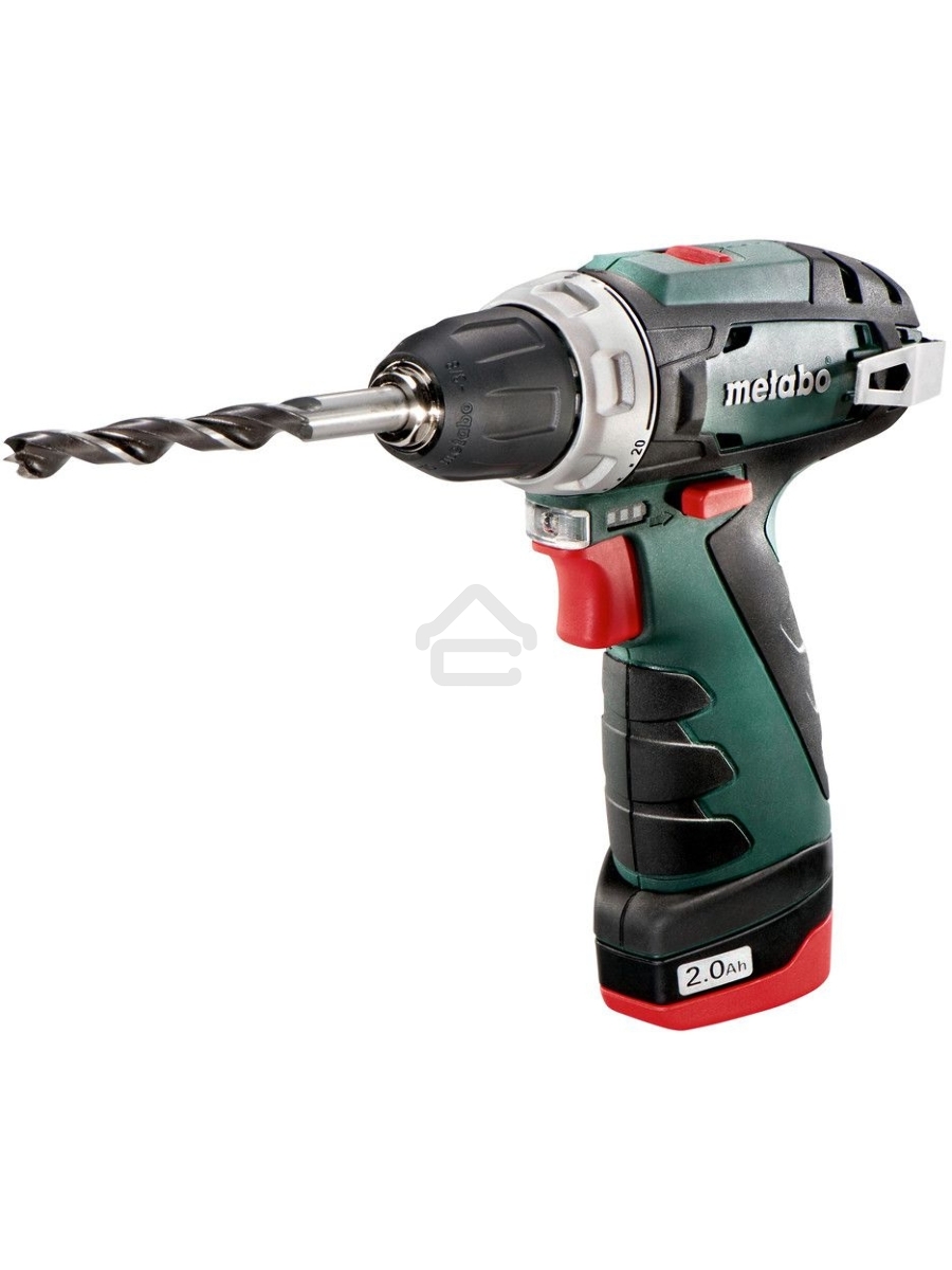 Дрель-шуруповерт Metabo PowerMaxx BS 600984000, Аккумуляторный, 10,8В, 2 АКБ