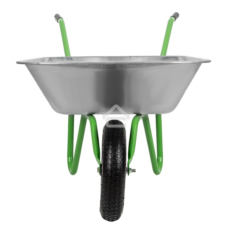 Тачка садовая Сибртех одноколесная облегченная, объем 65 л