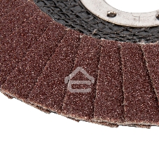 Круг лепестковый Сибртех торцевой, конический, Р 80, 125 х 22,2 мм