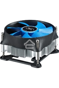 Кулер DEEPCOOL T15P OTDP-ICAS-T15P черный/синий 100мм алюминий 2800rpm 36db 4-pin 65W 46мм
