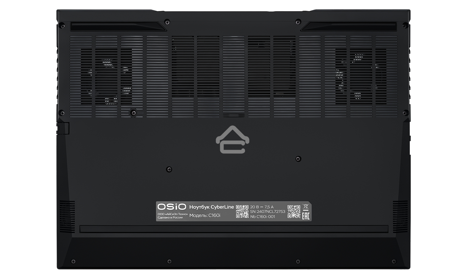 Ноутбук Osio CyberLine C160i-004 коричневый Core i7 12650H 16Gb SSD512Gb NVIDIA GeForce RTX4060 8Gb 16