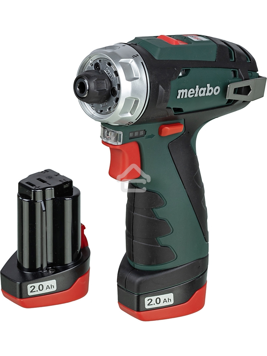 Дрель-шуруповерт Metabo PowerMaxx BS 600984000, Аккумуляторный, 10,8В, 2 АКБ