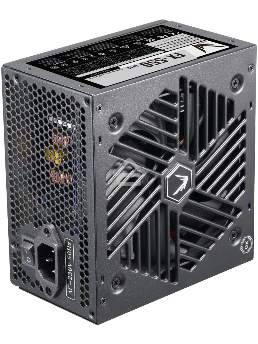 Блок питания Aerocool / Formula FX-550 RTL, 550Вт, 120мм, черный