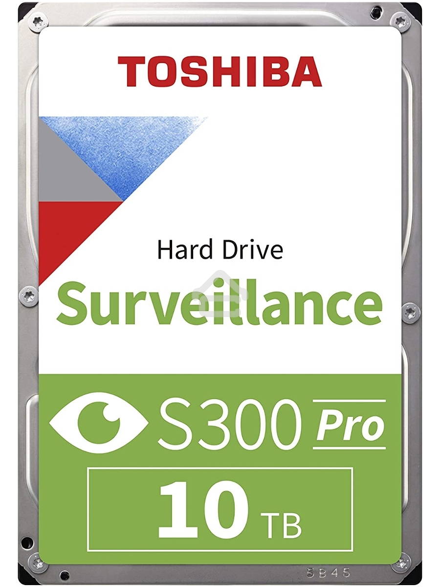 Жесткий диск Toshiba SATA-III 10Tb HDWT31AUZSVA Surveillance S300 (7200rpm) 256Mb 3.5