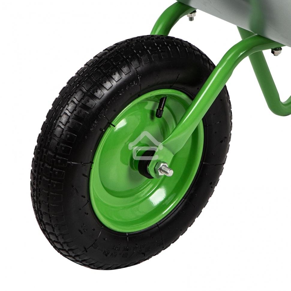 Тачка садовая Сибртех одноколесная облегченная, объем 65 л