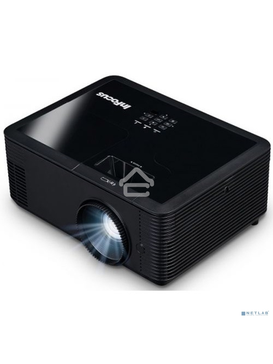 Проектор INFOCUS IN136ST DLP, 4000 ANSI Lm,WXGA (1280x800), 28500:1, 0.521:1, 3.5mm in,Composite video, VGA, HDMI 1.4a x3 (поддержка 3D), USB-A (для SimpleShare и др.), лампа 15000ч.(ECO mode),3.5mm out, Monitor out(VGA),RS232,RJ45,21дБ, 4,5 кг.