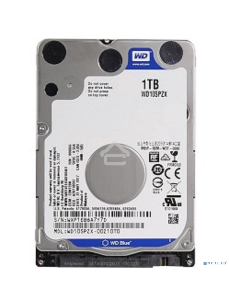 Жесткий диск Western Digital Blue™ WD10SPZX 1ТБ 2,5