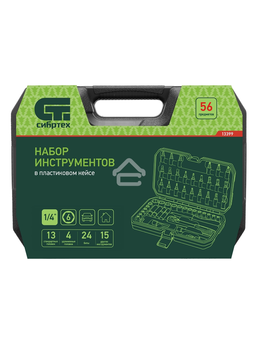 Набор инструментов, 1/4
