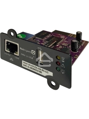 Адаптер SNMP Powercom DS807 10M/100M 1-port Internal NetAgent USB