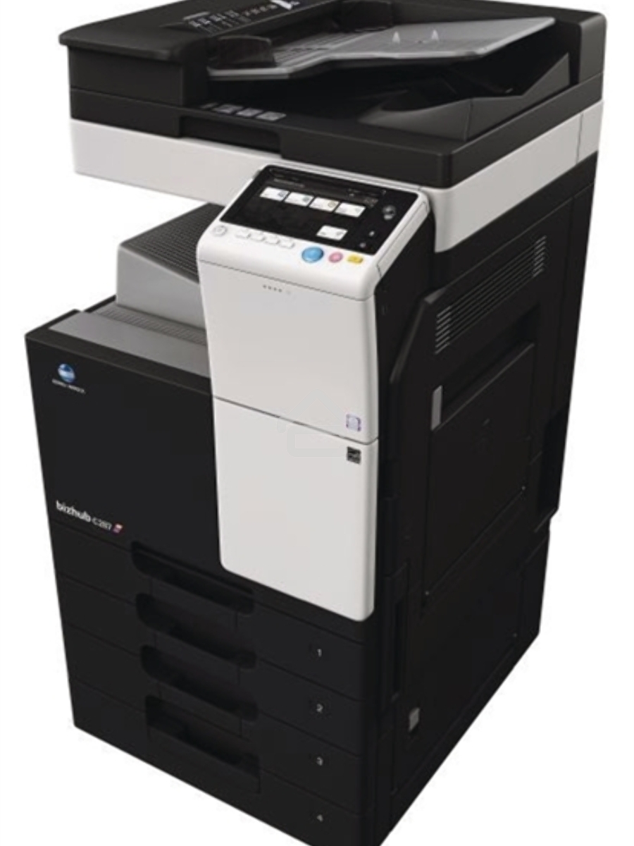 Аппарат монохромный Konica-Minolta bizhub 287 (МФУ) (необходимо добавить крышку/автоподатчик и тонер)