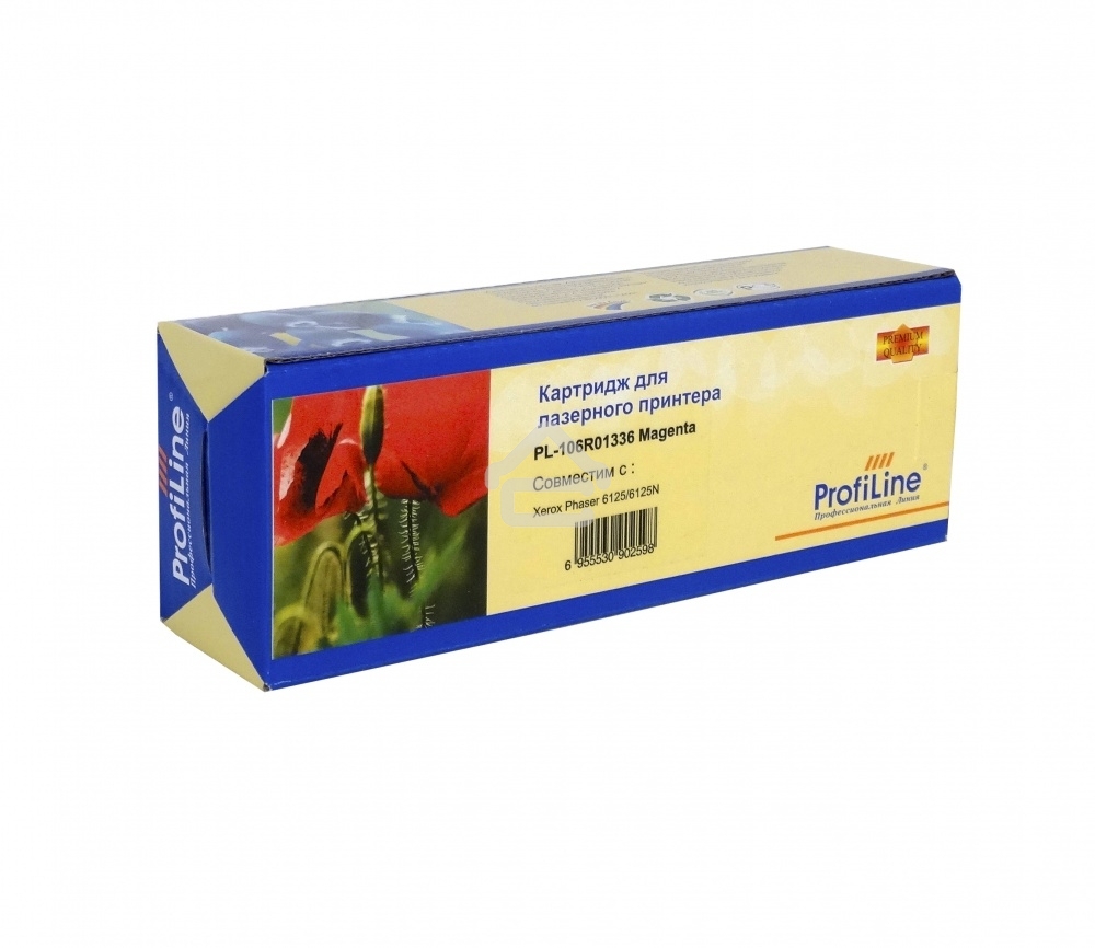 Картридж лазерный ProfiLine PL-106R01336 для принтеров Rank Xerox Phaser 6125/6125N Magenta 1000 копий