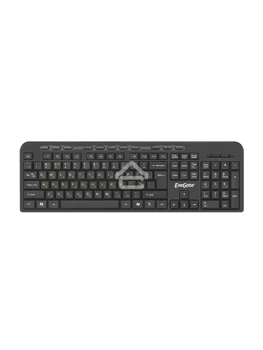Клавиатура ExeGate Multimedia Professional Standard LY-500M (EX286177RUS) проводная, USB, черный