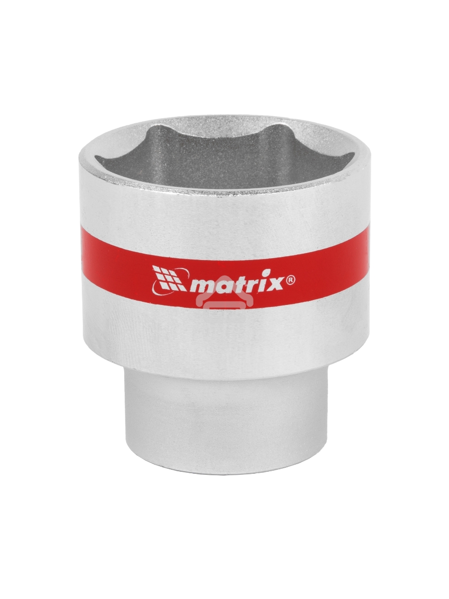 Головка MATRIX 13132торцевая 32мм 6-гранная crv под квадрат 1/2'' хромированная