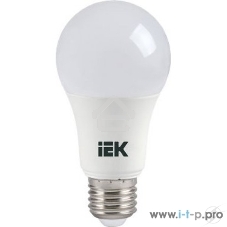 Лампа светодиодная ИЭК LLE-A60-11-230-30-E27 ECO A60 11Вт грушевидная 3000К теплый белый E27 990лм 230-240В