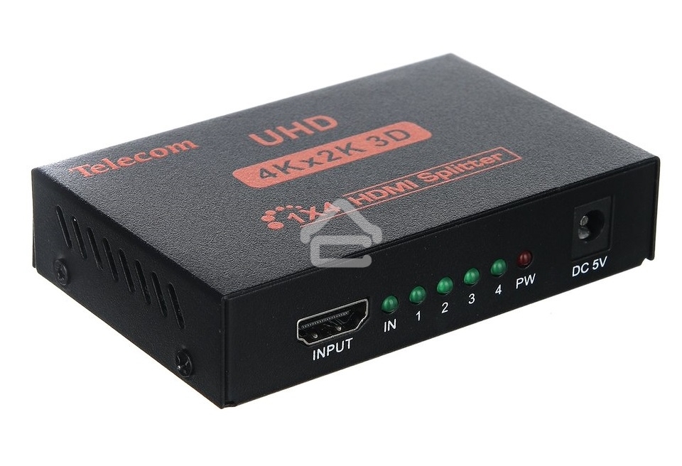 Разветвитель Telecom HDMI 1=>4 4k@30 HZ TTS7005