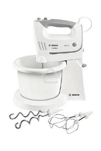 Миксер стационарный Bosch MFQ36460 450Вт белый/серый
