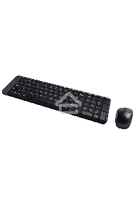 Клавиатура + мышь Logitech MK220 клав:черный мышь:черный USB беспроводная