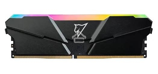 Оперативная память NETAC Shadow, DDR4, 16GB (1x16GB), 3200MHz, CL16, DIMM, с радиатором, RGB, серый