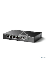 Коммутатор TP-Link 4-port 10/100Mbps Unmanaged PoE+ Switch with 2 10/100Mbps uplink ports, meta case, desktop mount, 4 802.3af/at compliant PoE+ port, 2 10/100Mbps uplink ports, DIP switches for Extend mode, Isolation mode and Priority mode, up to 250m Po