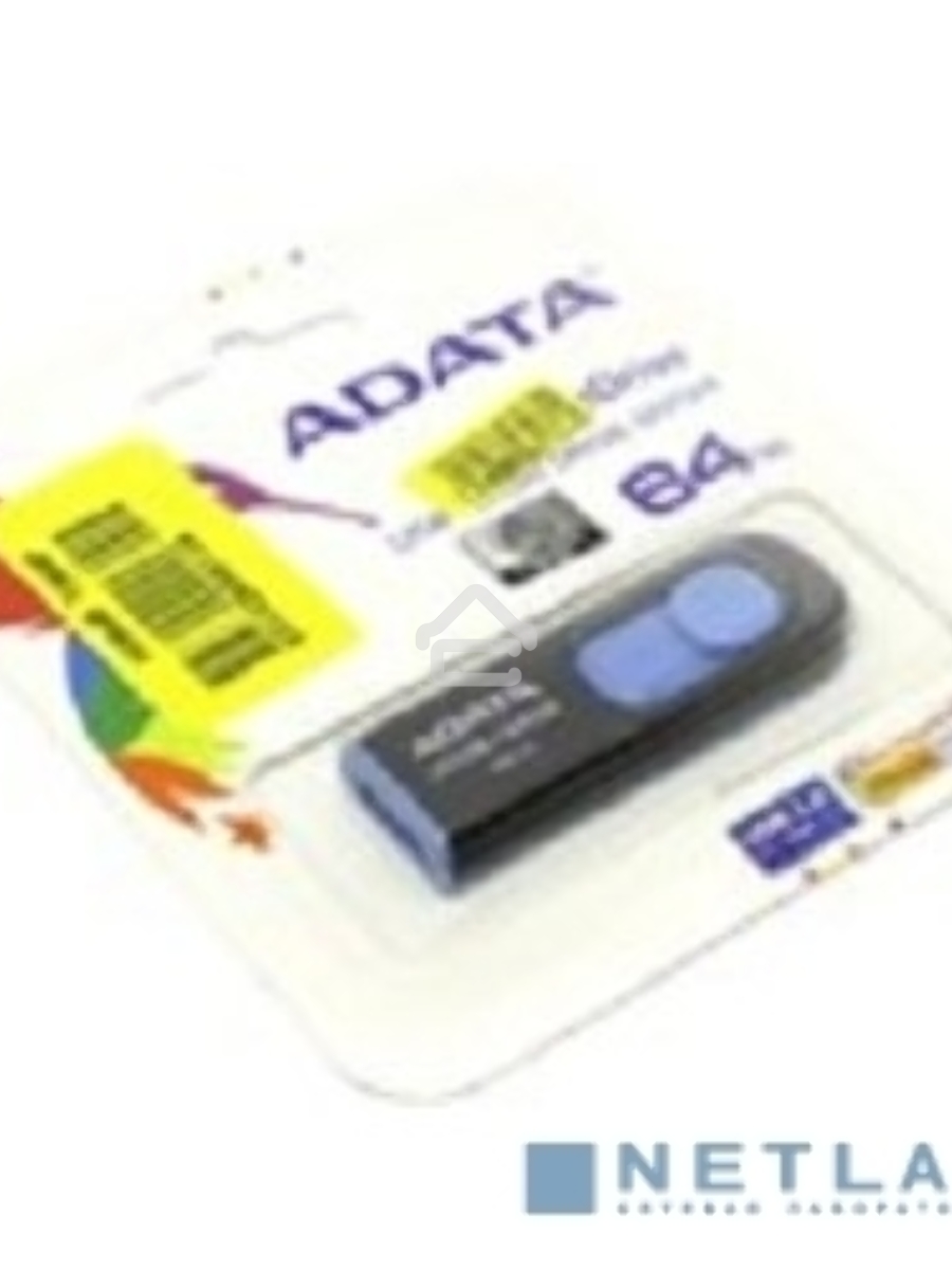 Флеш диск ADATA Flash Drive 64Gb UV128 AUV128-64G-RBE {USB3.0, BLACK/BLUE}