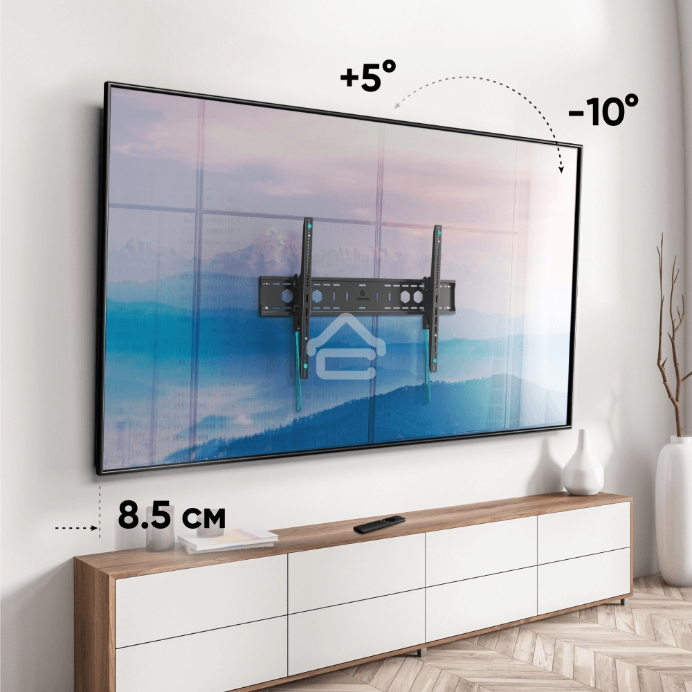 Кронштейн для телевизора ONKRON UT12 черный 60