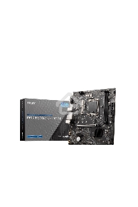 Материнская плата MSI PRO H610M-G DDR4, LGA 1700, Intel H610, 2xDDR4, 4xSATA, 1xM.2, 1xPCIe 4.0 x16, 1xPCIe 3.0 x1, 1xHDMI, 1xDP, 1xVGA, 1xRJ45 1Gb, 2xUSB-A 3.2 Gen 1, 4xUSB-A 2.0, 3x3.5мм, 7.1, mATX