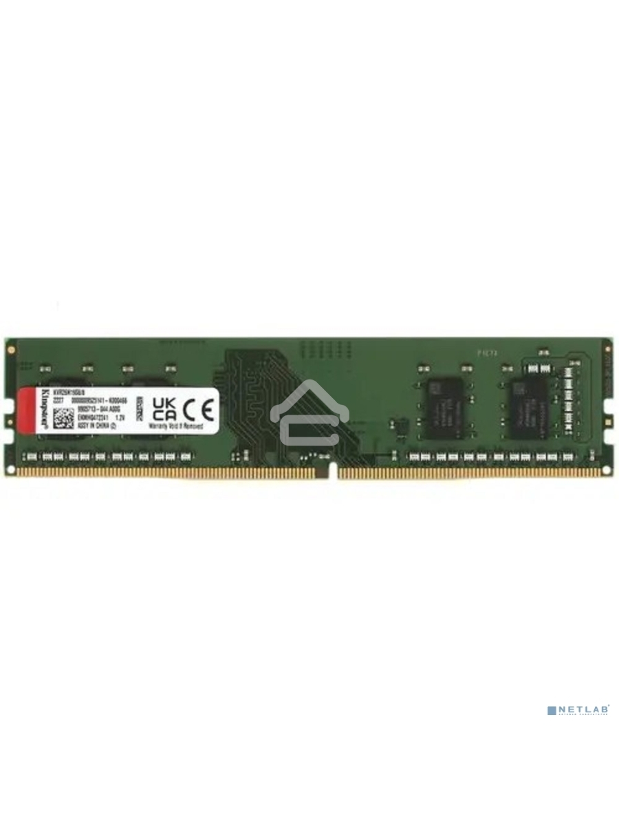 Оперативная память Kingston ValueRAM, DDR4, 8GB (1x8GB), 2666MHz, CL19, DIMM