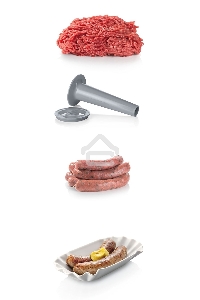Мясорубка Bosch ProPower MFW66020 1800Вт белый/серый