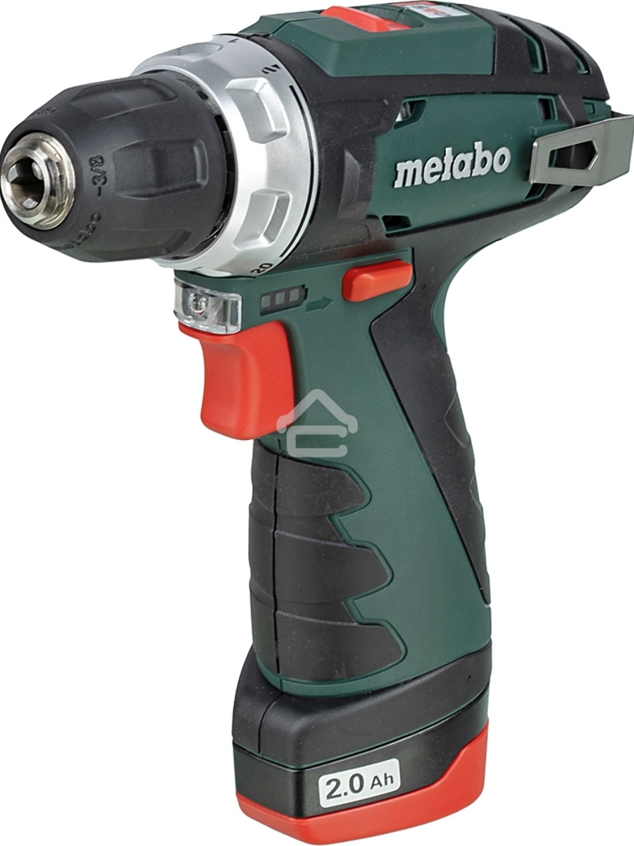 Дрель-шуруповерт Metabo PowerMaxx BS 600984000, Аккумуляторный, 10,8В, 2 АКБ
