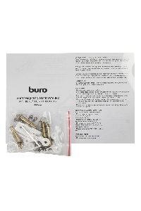 Кронштейн для проектора Buro PR04-W белый макс.20кг потолочный поворот и наклон