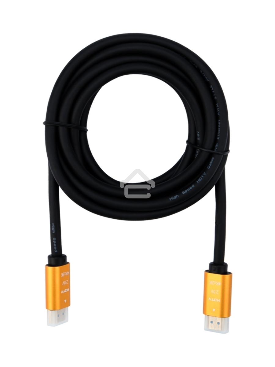 Кабель Rexant HDMI - HDMI 2.0 длина 3 метра (GOLD)