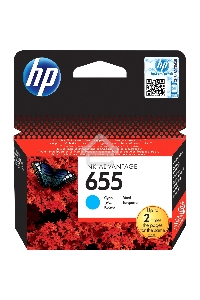 Картридж струйный HP 655 CZ110AE голубой для HP DJ IA 3525/4615/4625/5525/6525 (600стр.)