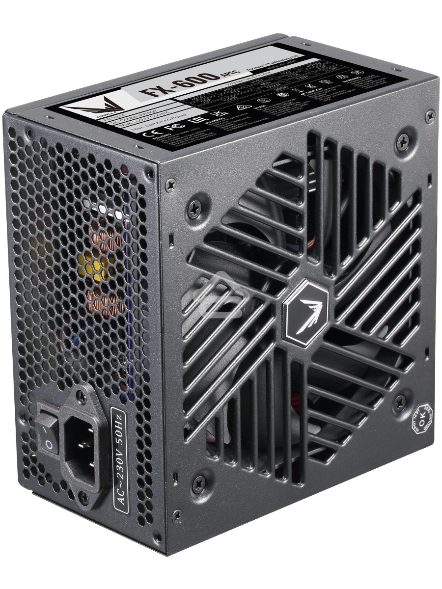 Блок питания Aerocool / Formula FX-600 RTL, 600Вт, 120мм, черный