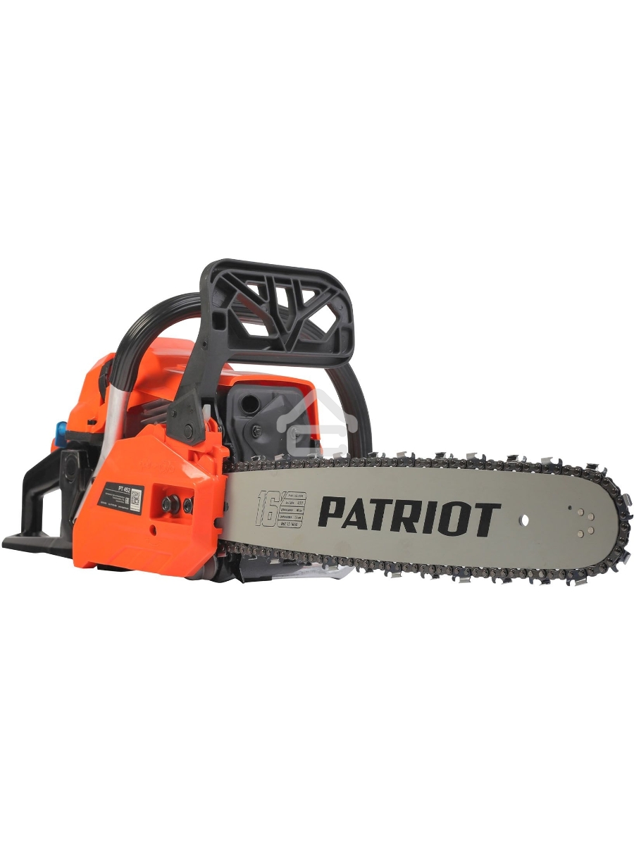 Пила цепная бензиновая PATRIOT PT 452, 3,4л.с., шина 16