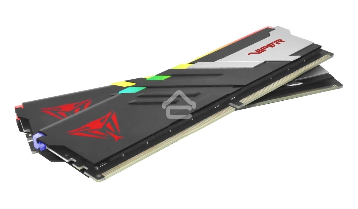 Оперативная память Patriot Viper Venom, DDR5, 32GB (2x16GB), 7200MHz, CL34, DIMM, с радиаторами, RGB, черный