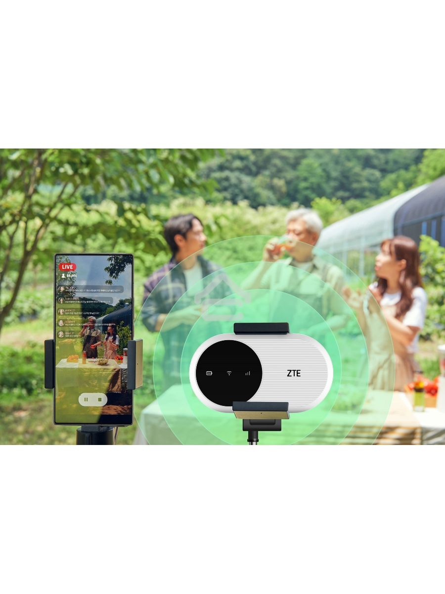 Модем 3G/4G/4G+ ZTE U20 USB Wi-Fi VPN Firewall +Router внешний белый