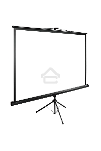 Экран Cactus 180x180см TriExpert CS-PSTE-180x180-BK 1:1 напольный рулонный